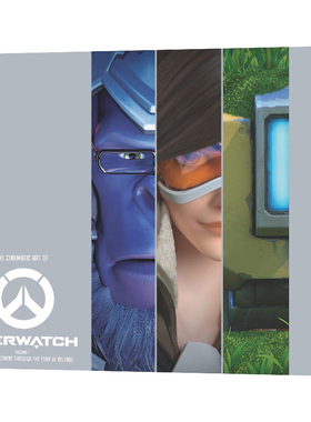华研原版 守望先锋艺术画册设定集 英文原版 The Cinematic Art of Overwatch 英文版 进口英语书籍