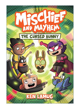 英文原版 Mischief and Mayhem #2 The Cursed Bunny 恶作剧和混乱卷2 英文版 进口英语原版书籍