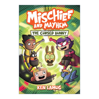 英文原版 Mischief and Mayhem #2 The Cursed Bunny 恶作剧和混乱卷2 英文版 进口英语原版书籍