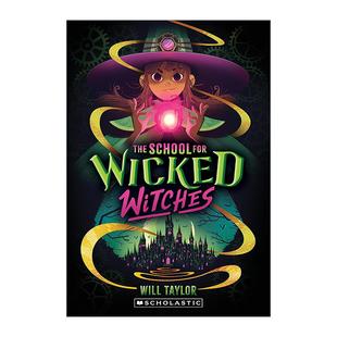 英文版 书籍 for 魔法坏女巫 学校1 Witches School Wicked 进口英语原版 英文原版 奇幻小说 The