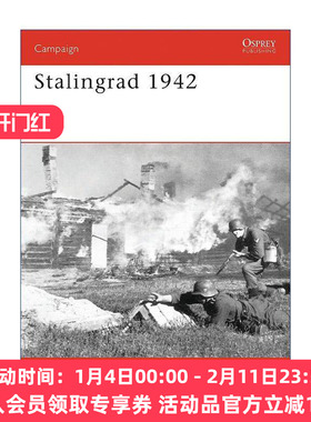 英文原版 Stalingrad 1942 苏德1942斯大林格勒战役 战争历史系列 英文版 进口英语原版书籍