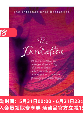 生活的邀请函  英文原版 The Invitation Oriah Mountain Dreamer散文诗 英文版 进口英语原版书籍