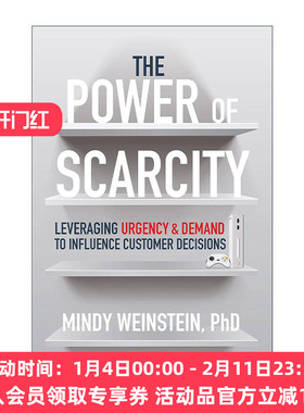 英文原版 The Power of Scarcity 稀缺策略 精装 Mindy Weinstein 英文版 进口英语原版书籍