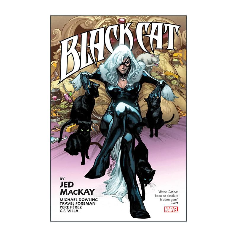英文原版 Black Cat By Jed Mackay Omnibus 黑猫精选集 菲丽西亚·哈代 漫威漫画 精装经典收藏版 英文版 进口英语原版书籍