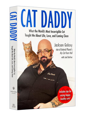 唯有猫能治愈我  英文原版 Cat Daddy 没有什么孤独是猫治愈不了的 Jackson Galaxy 英文版 进口英语原版书籍