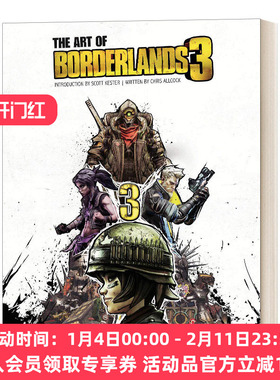 英文原版 The Art of Borderlands 3 无主之地3游戏设定集 英文版 进口英语原版书籍