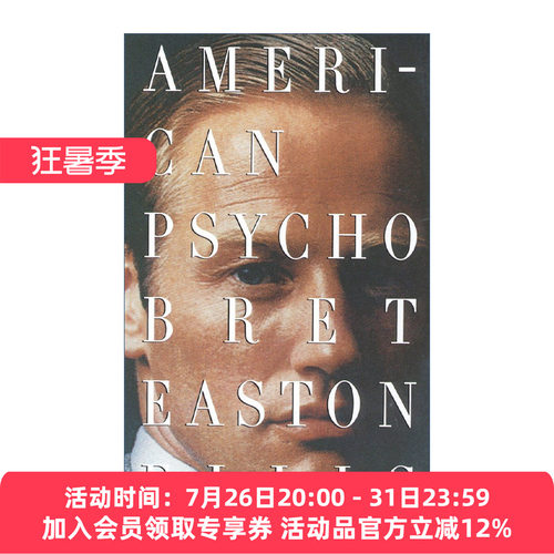 美国精神病人 英文原版 American Psycho Bret Easton Ellis 英文版 进口英语原版书籍