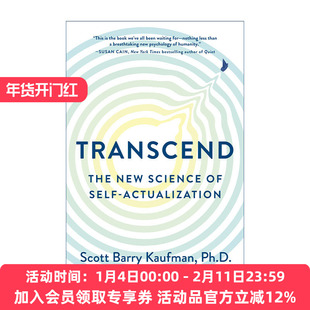 自我超越  英文原版 Transcend 马斯洛需要金字塔的新层次 心理学 Scott Barry Kaufman 英文版 进口英语原版书籍
