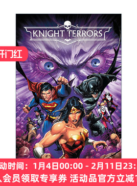 英文原版 Knight Terrors 恐怖骑士 骑士惊魂 DC漫画 蝙蝠侠 超人 精装 Joshua Williamson 英文版 进口英语原版书籍