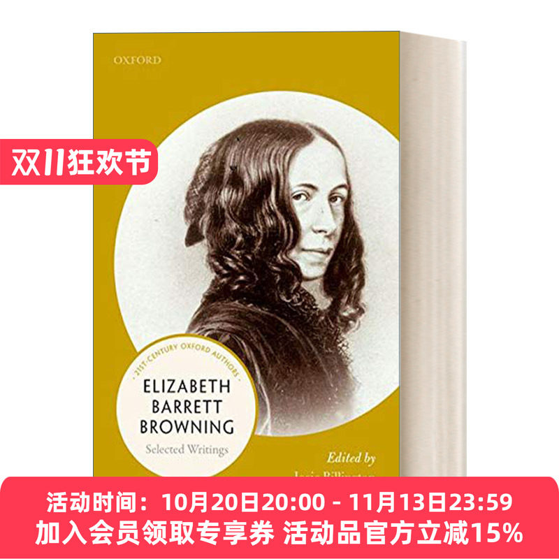 英文原版 Elizabeth Barrett Browning 伊丽莎白·巴雷特·布朗宁作品选 21世纪牛津作家选集 英文版 进口英语原版书籍