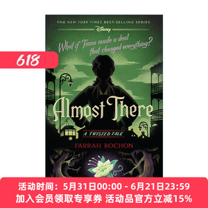 公主与青蛙 迪士尼反转故事系列 英文原版 Almost There: A Twisted Tale 精装 英文版 进口英语原版书籍