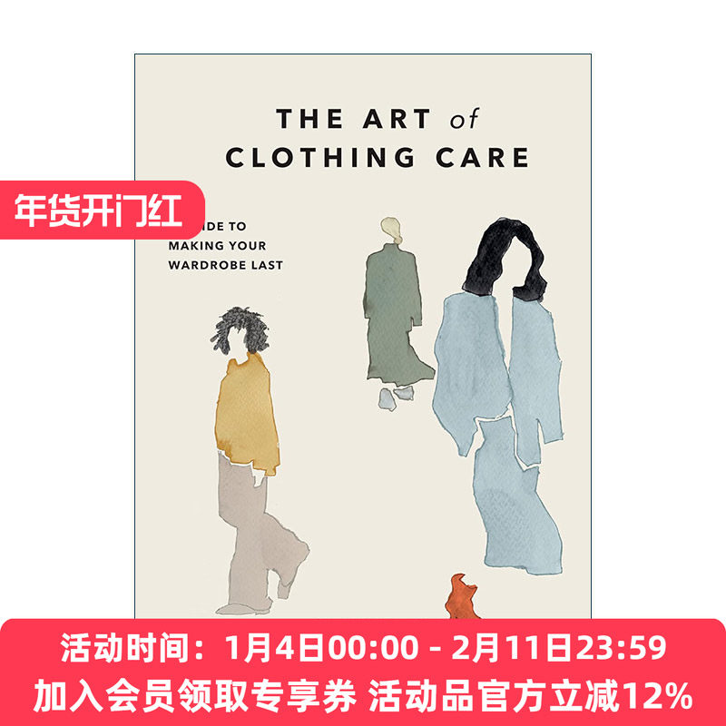 英文原版 The Art of Clothing Care 衣物护理的艺术 打造可持续衣橱的指南 精装 英文版 进口英语原版书籍