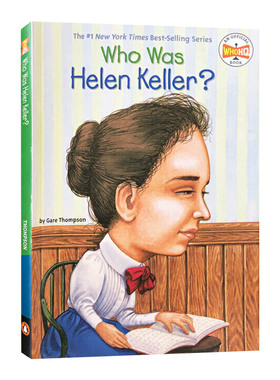 英文原版 Who Was Helen Keller 谁是海伦凯勒 历史知名女伟人系列 英文版 进口英语原版书籍