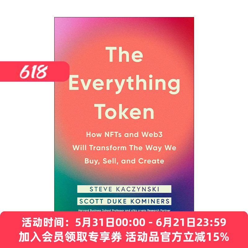 英文原版 The Everything Token 代币化一切 NFT和Web3将如何改变我们的交易与创造 英文版 进口英语原版书籍
