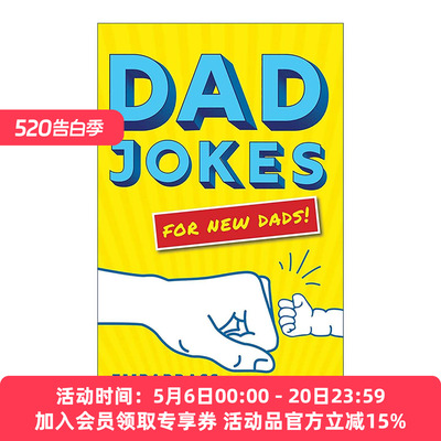 英文原版 Dad Jokes for New Dads 新手爸爸笑话书 双关语 谐音梗 冷笑话集 Jimmy Niro 英文版 进口英语原版书籍