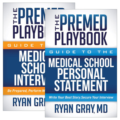英文原版 The Premed Playbook Guide 医学院面试指南2册 MCAT备考 大学成功申请建议 英文版 进口英语原版书籍
