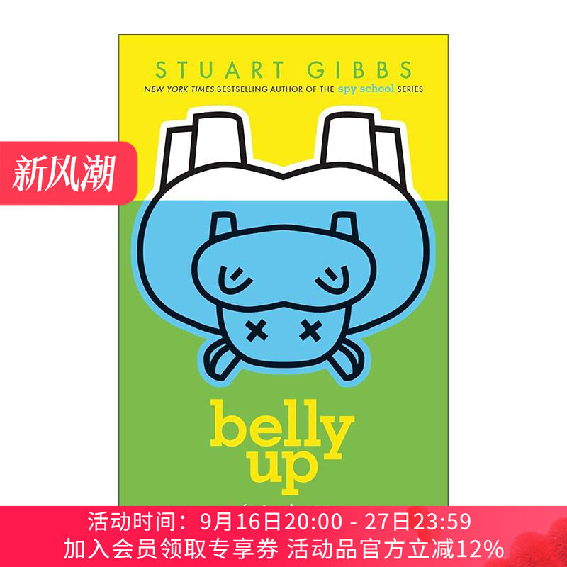 英文原版 Belly Up 谁杀死了河马亨利 欢乐丛林系列 精装 斯图亚特吉布斯 英文版 进口英语原版书籍