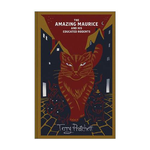 英文原版 The Amazing Maurice and his Educated Rodents 碟形世界28 猫和少年魔笛手 精装收藏版 英文版 进口英语原版书籍