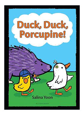 英文原版 Duck Duck Porcupine 大小鸭和豪猪 Salina Yoon动物绘本 英文版 进口英语原版书籍