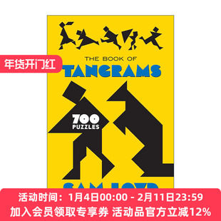 英文原版 The Book of Tangrams 700 Puzzles 七巧板之书 700个谜题游戏 益智拼图 Sam Loyd 英文版 进口英语原版书籍