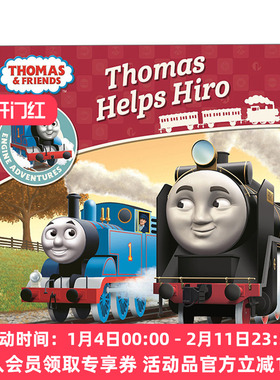 英文原版 Thomas & Friends Thomas Helps Hiro托马斯和他的朋友们 绘本 英文版 进口英语原版书籍