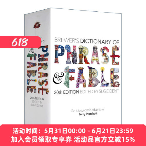 布留沃英文成语与寓言词典第20版 英文原版 Brewer's Dictionary of Phrase and Fable 20th edition 精装 英文 进口英语原版书籍