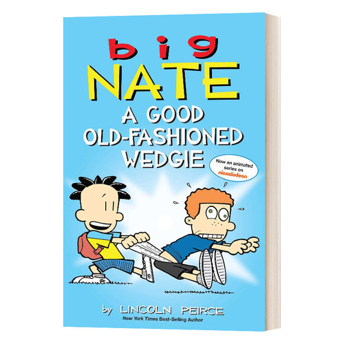 英文原版 Big Nate A Good Old-Fashioned Wedgie 大内特系列17 大内特全彩漫画小说版第三季2 经典校园冒险读物 英文版 进口英语