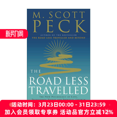 英文原版 The Road Less Travelled 少有人走的路 斯科特·派克 25周年版 英文版 进口英语原版书籍