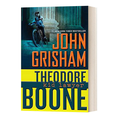 英文原版 Theodore Boone Kid Lawyer 西奥律师事务所1 不存在的证人 英文版 进口英语原版书籍