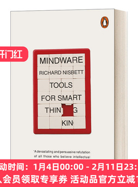 逻辑思维 英文原版 Mindware 拥有智慧思考的工具 理查德 尼斯贝特 英文版 进口英语原版书籍