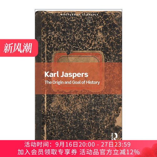 英文原版 The Origin and Goal of History 论历史的起源与目标与自由 Routledge Classics系列 英文版 进口英语原版书籍