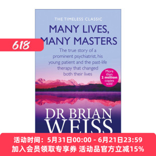 英文原版 Many Lives Many Masters 前世今生 生命轮回的启示 16堂生死启蒙课 英文版 进口英语原版书籍
