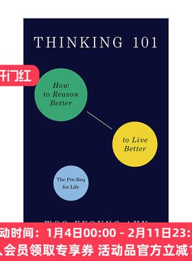 英文原版 Thinking 101 思考的奥秘 如何更好地思考和生活 耶鲁心理学Woo-kyoung Ahn教授 英文版 进口英语原版书籍