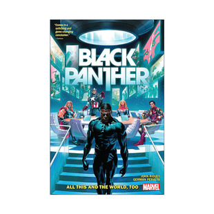 英文原版 Black Panther By John Ridley Vol.3 All This And The World  Too 黑豹 卷三 这一切，还有这个世界 进口英语原版书