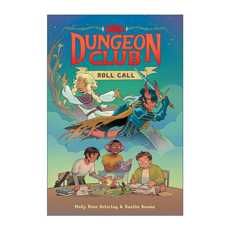 英文原版 Dungeons & Dragons Dungeon Club: Roll Call 龙与地下城 地下城俱乐部之登记表 漫画 英文版 进口英语原版书籍