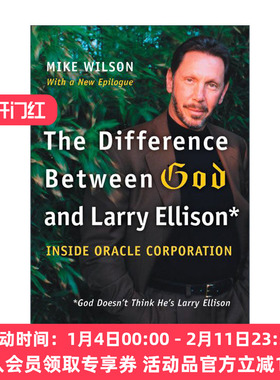英文原版 The Difference Between God and Larry Ellison 上帝与拉里埃里森的不同 Oracle软件系统公司的秘密 英文版 进口英语书