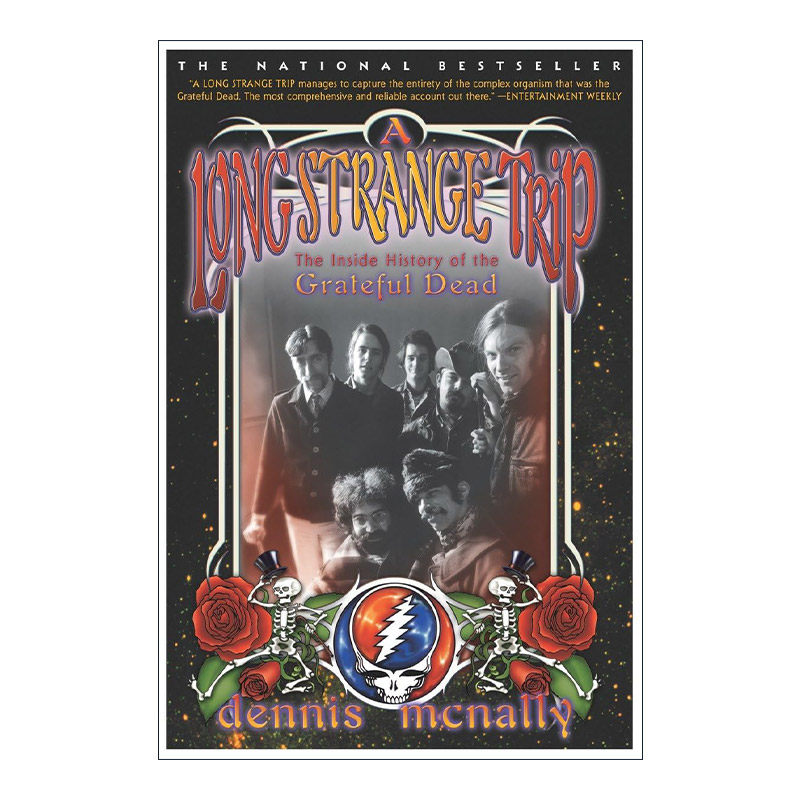 英文原版 A Long Strange Trip 漫长而奇怪的旅程 美国摇滚乐队Grateful Dead传记 Dennis Mcnally 英文版 进口英语原版书籍