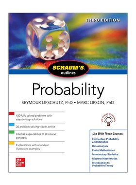 英文原版 Schaum's Outline of Probability 全美经典学习指导系列 概率论 第3版 英文版 进口英语原版书籍