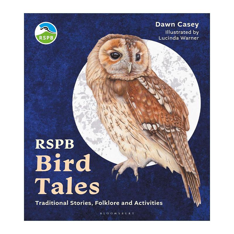 英文原版 RSPB Bird Tales 鸟类传说故事大全 精装彩色插画 英国皇家鸟类保护协会 英文版 进口英语原版书籍