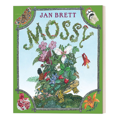 乌龟摩西 英文原版 Mossy 3-5岁儿童动物历史主题精装绘本 Jan Brett 英文版 进口英语原版书籍