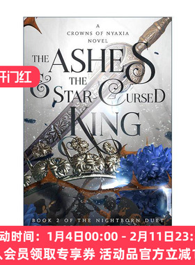英文原版 The Ashes & the Star-Cursed King 尼亚夏的王冠2 灰烬与星咒之王 英文版 进口英语原版书籍
