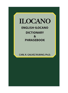 英文原版 Ilocano-English English-Ilocano Dictionary and Phrasebook 伊洛卡诺语-英语双解词典与常用语手册 进口英语原版书籍