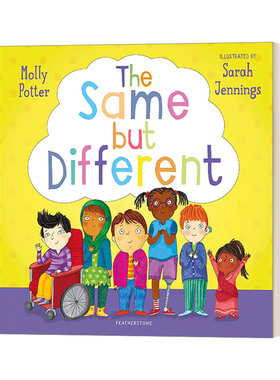 英文原版绘本 The Same but Different 和而不同 了解人的独特性与多样性 精装 英文版 进口英语原版书籍