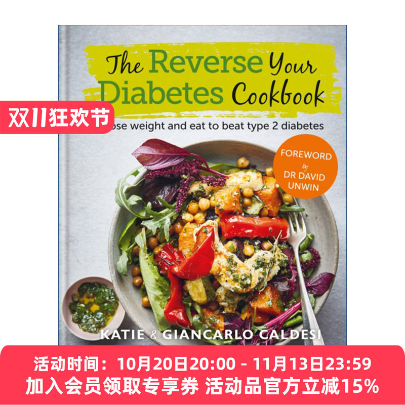 逆转糖尿病食谱 英文原版 The Reverse Your Diabetes Cookbook 精装 英文版 进口英语原版书籍