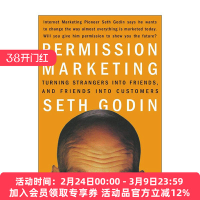 英文原版 Permission Marketing 愿者上钩 特许营销 精装 Seth Godin 英文版 进口英语原版书籍