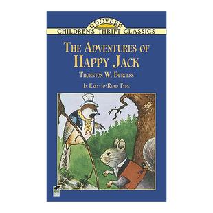 书籍 进口英语原版 快乐杰克历险记 The Adventures 桑顿·伯吉斯经典 Jack Happy 英文版 英文原版 快乐 童话 松鼠杰克