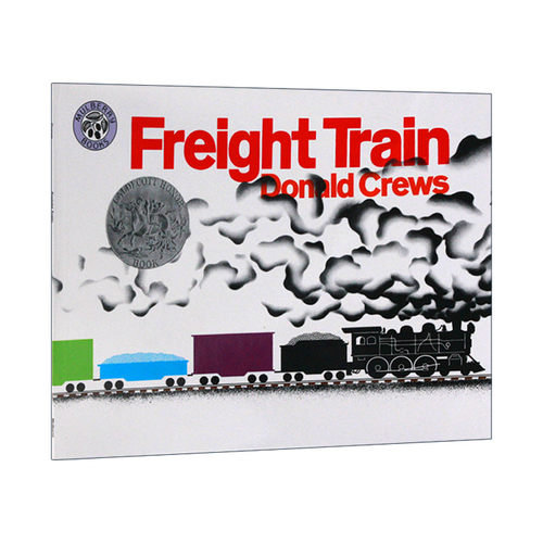 英文原版 Freight Train 火车快跑 大开绘本 凯迪克银奖 吴敏兰书单 英文版 进口英语原版书籍