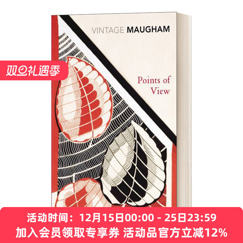 英文原版小说 Points Of View 观点 毛姆文集 英文版 进口英语原版书籍