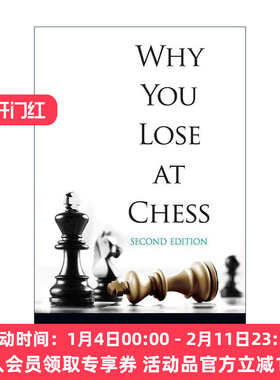 英文原版 Why You Lose at Chess 为什么你会输 第二版 失败棋局分析 国际象棋技巧指南 Tim Harding 英文版 进口英语原版书籍