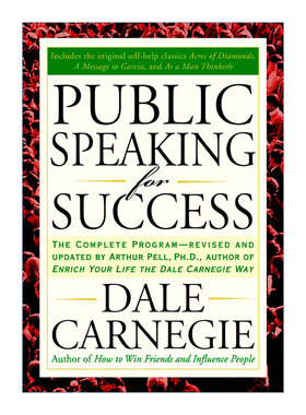 成功演讲指南  英文原版 Public Speaking for Success 修订更新版 Dale Carnegie 英文版 进口英语原版书籍